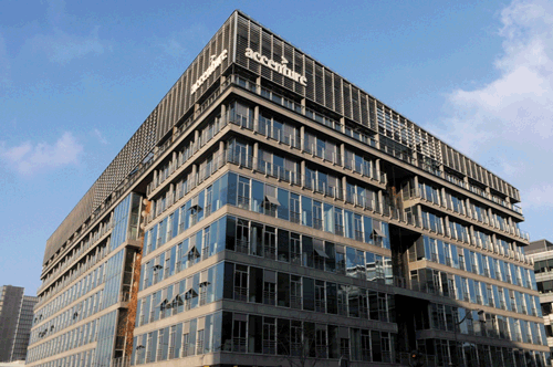 Le bâtiment Accenture