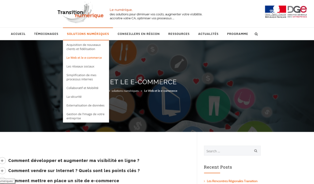 transition numerique themes