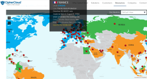 Une carte informative et interactive