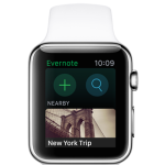 Evernote sur Apple Watch