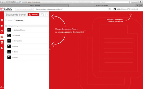 RF-CLOUD - Partage et stockage en ligne