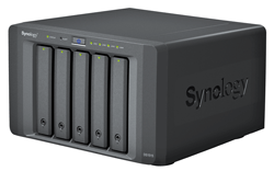 Synology Gamme Série Plus NAS extensibles et hautes performances, pour les besoins croissants des PME. Le 5 baies DS1515+