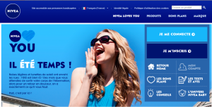 La plateforme Nivea loves you