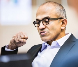 Satya Nadella, CEO de Microsoft (Illustration Microsoft )