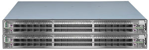 La famille de commutateurs SB7000 de Mellanox offre jusqu’à 36 ports 100 Gbps