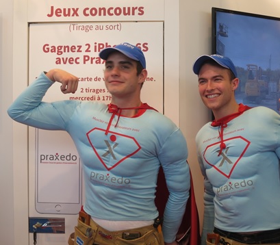 Sur le stand de Mobility for Business