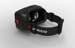 Homido est un casque de réalité virtuelle pour smartphones iOS, Android, pour jouer à des jeux VR, regarder des vidéos à 360 degrés et des films 3D. 69 euros environ.