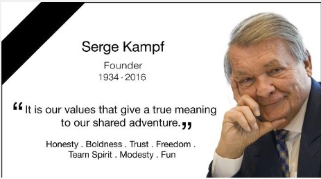 Serge Kampf-Home page de Capgemini-16 mars 2016