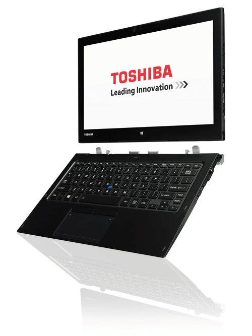 18h d’autonomie. Toshiba se recentre sur sa gamme professionnelle. Le modèle Premium Portégé Z20 t-C, “100% connecté sans adaptateur externe”, a une autonomie de 18h, soit “du point de vue du client, 2 jours de travail sans recharge”, explique Vincent Leroy, chef de produit et responsable ventes B2B.