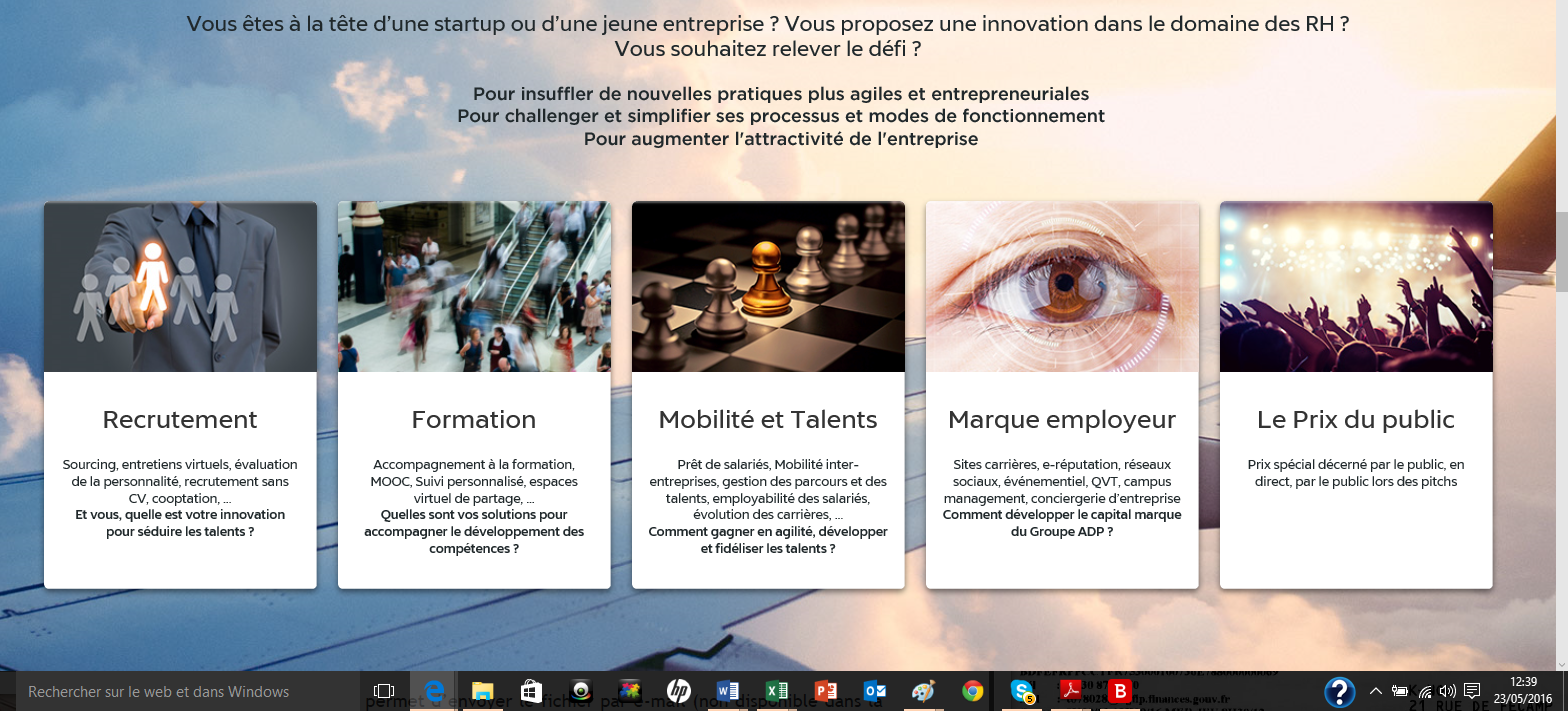Challenge Innovation RH