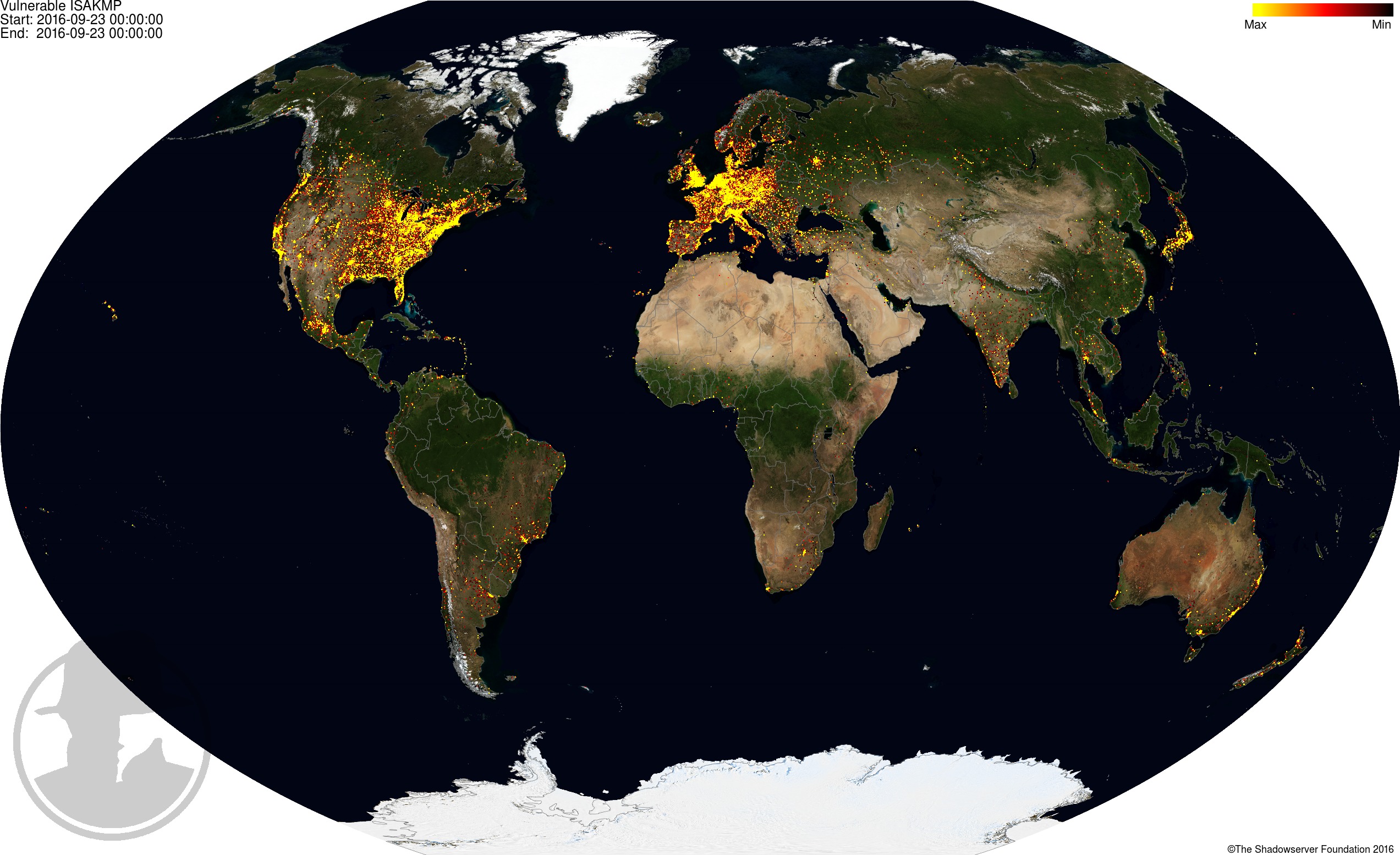 Faille Cisco dans le monde