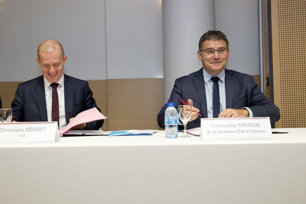 Christophe Sirugue et Christophe Gégout CEA