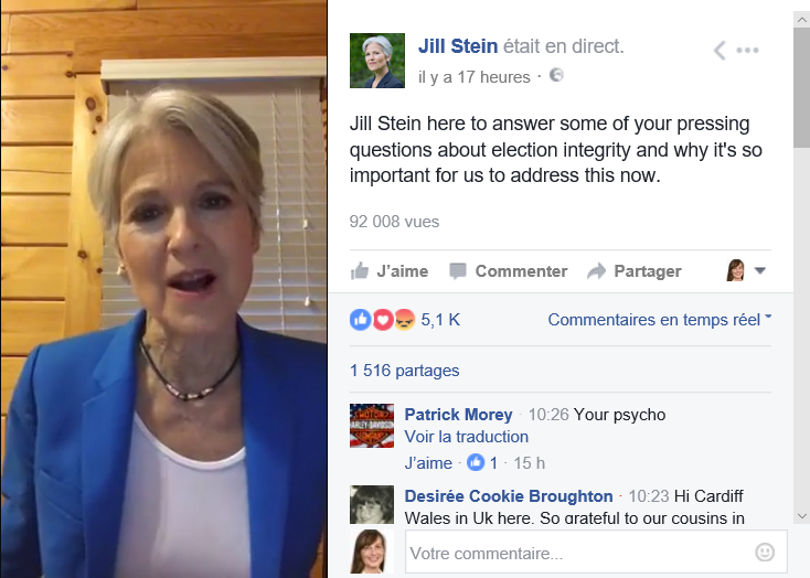 Jill Stein Facebook