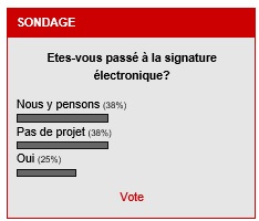 Résultats du sondage solutions-numériques.com le 8 novembre 2016