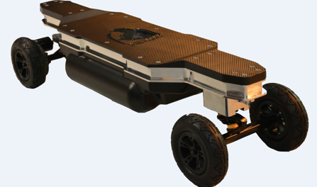 skateboard à hydrogène