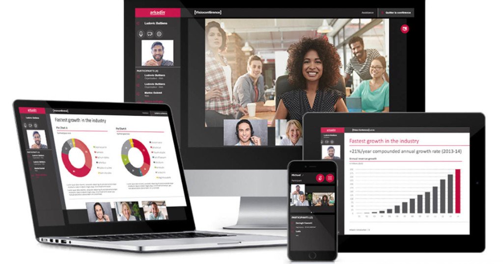 La nouvelle offre ArkadinVision est un espace de réunion virtuelle ultraflexible pour organiser des conférences audio, web, vidéo.