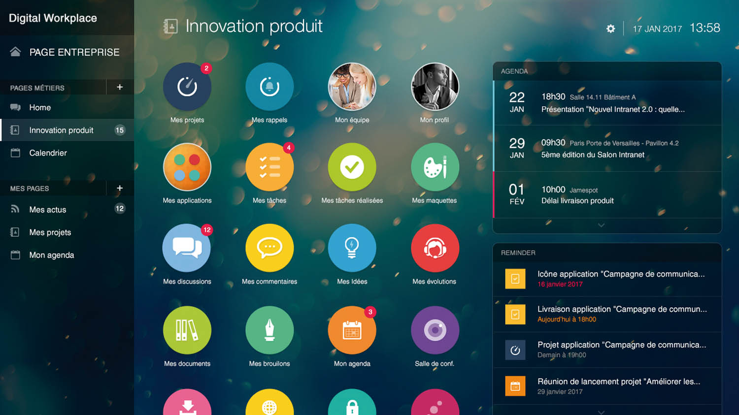 La Digital Workplace vue par l'éditeur français Jamespot avec sa nouvelle solution Smartplace