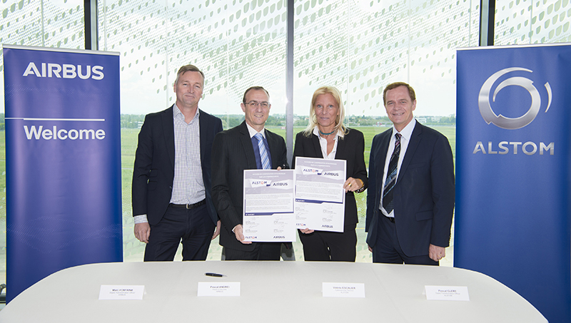 Coopération dans le domaine de la cybersécurité entre Airbus et Alstom