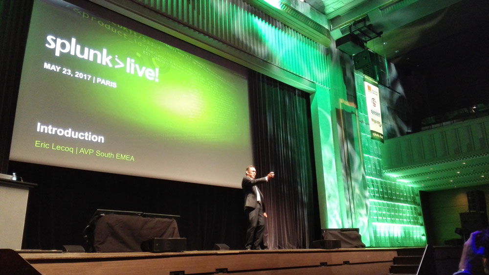 SplunkLive 2017 - Eric Lecoq