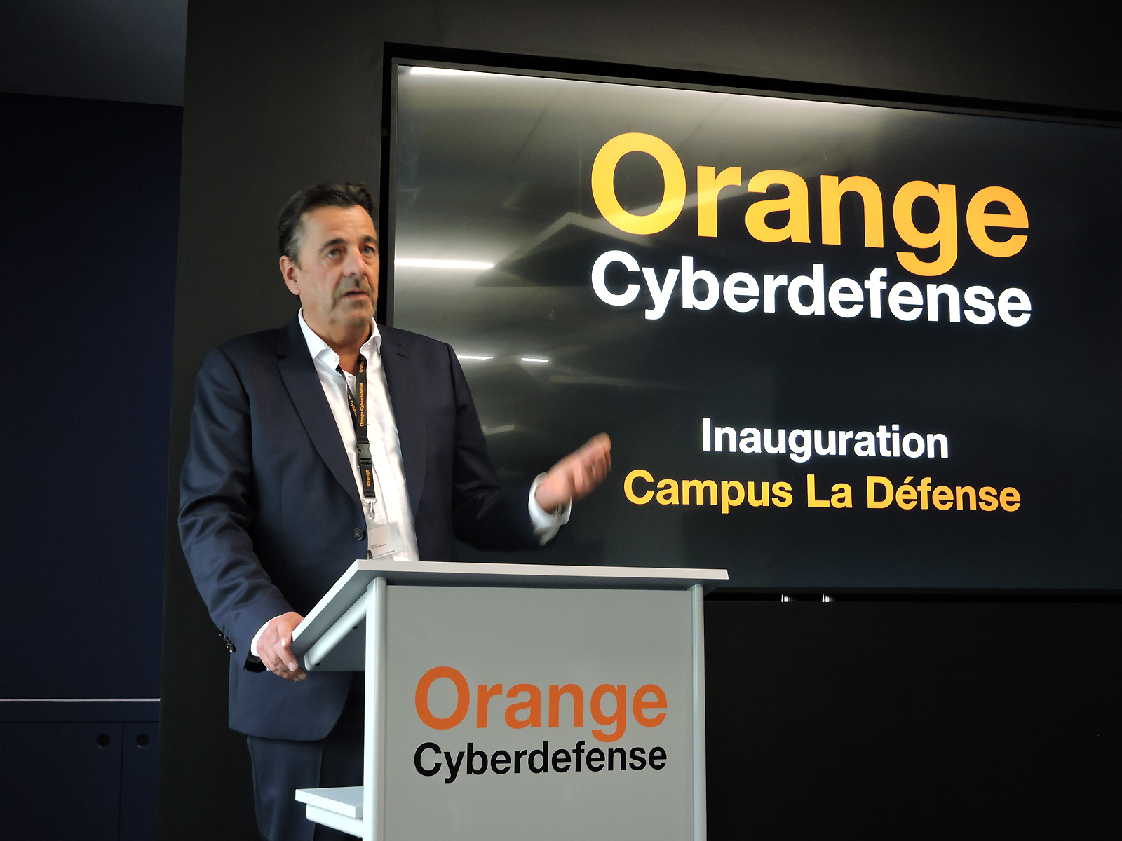 Michel Van Den Berghe, DG d'Orange Cyberdefense