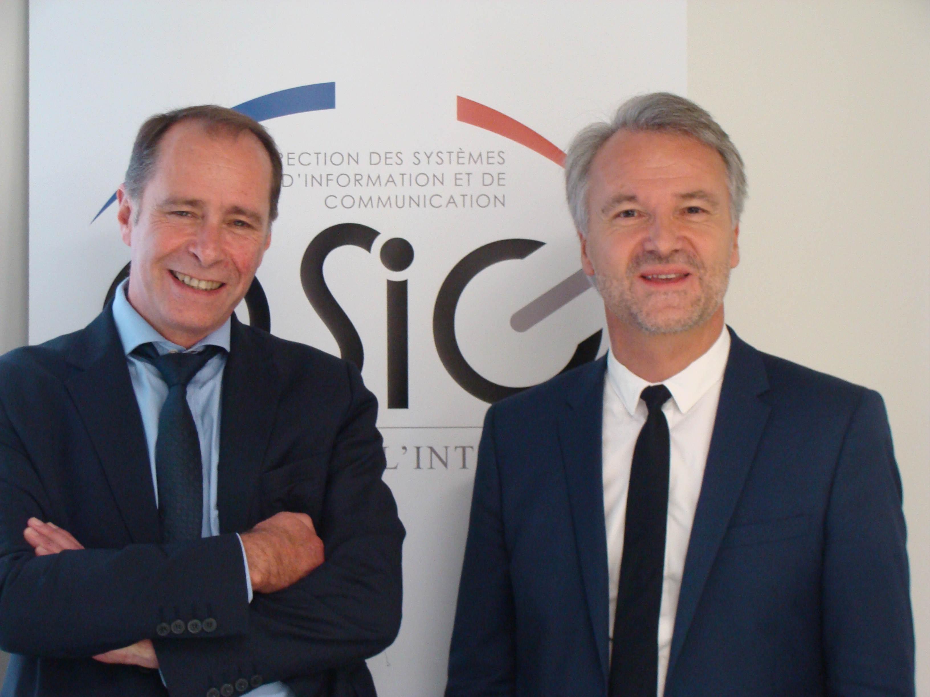 Xavier Poisson et Nicolas Duffour