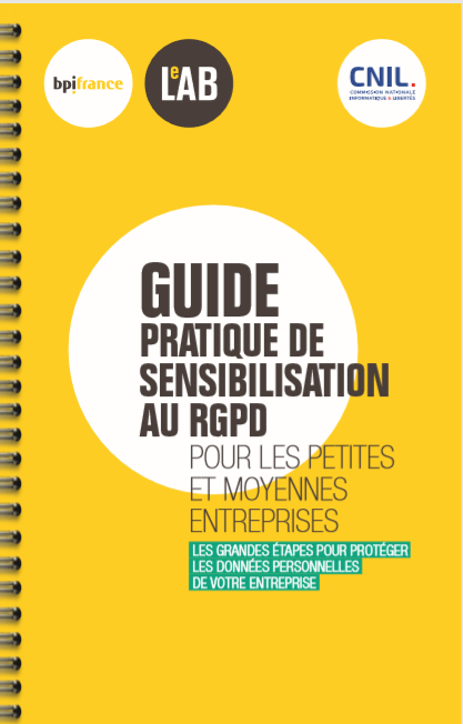 RGPD : le guide pratique de la Cnil