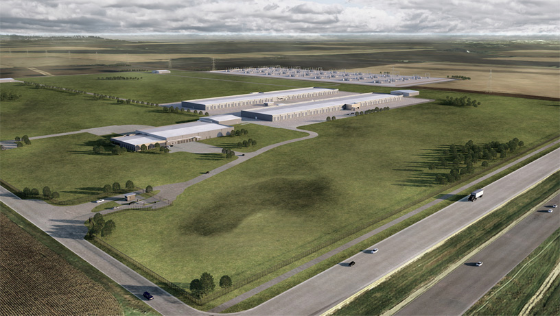 datacenter Apple dans l'Iowa