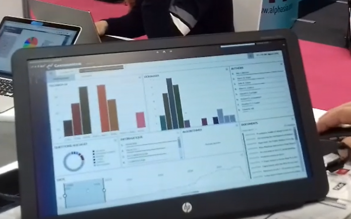 KeyWatch, data visualisation de l'évolution de l'IA KeyWatch d'Iscope
