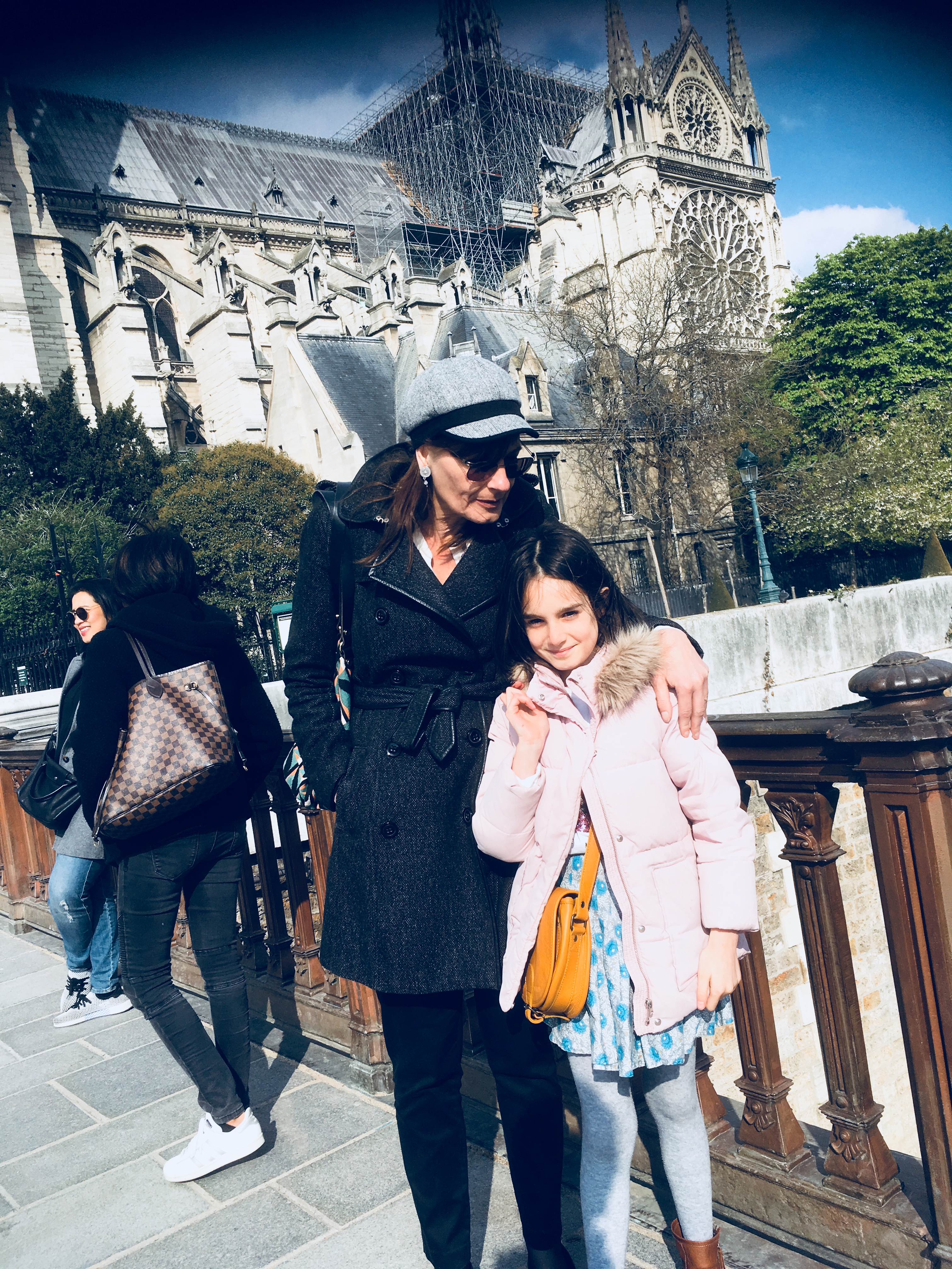 Notre-Dame de Paris le 14 avril