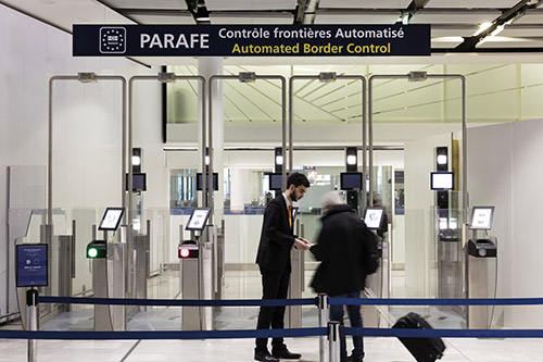 Sas PARAFE Terminaux 2A-2C de Paris-CdG