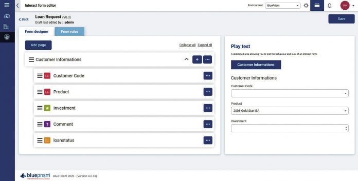 BluePrism - cre_ationformulaires