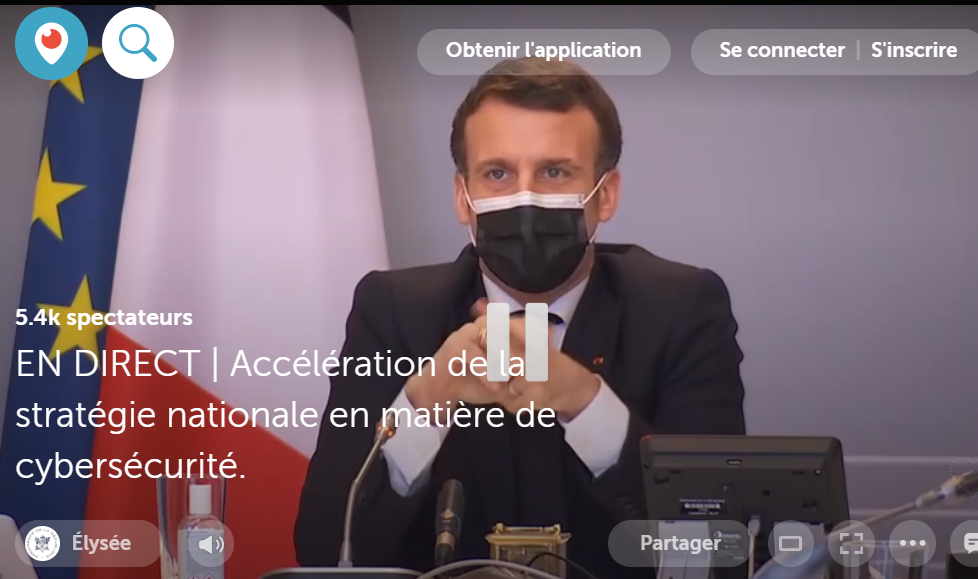 Stratégie nationale en matière de cybersécurité : la Nation va consentir « un investissement important » (Emmanuel Macron)