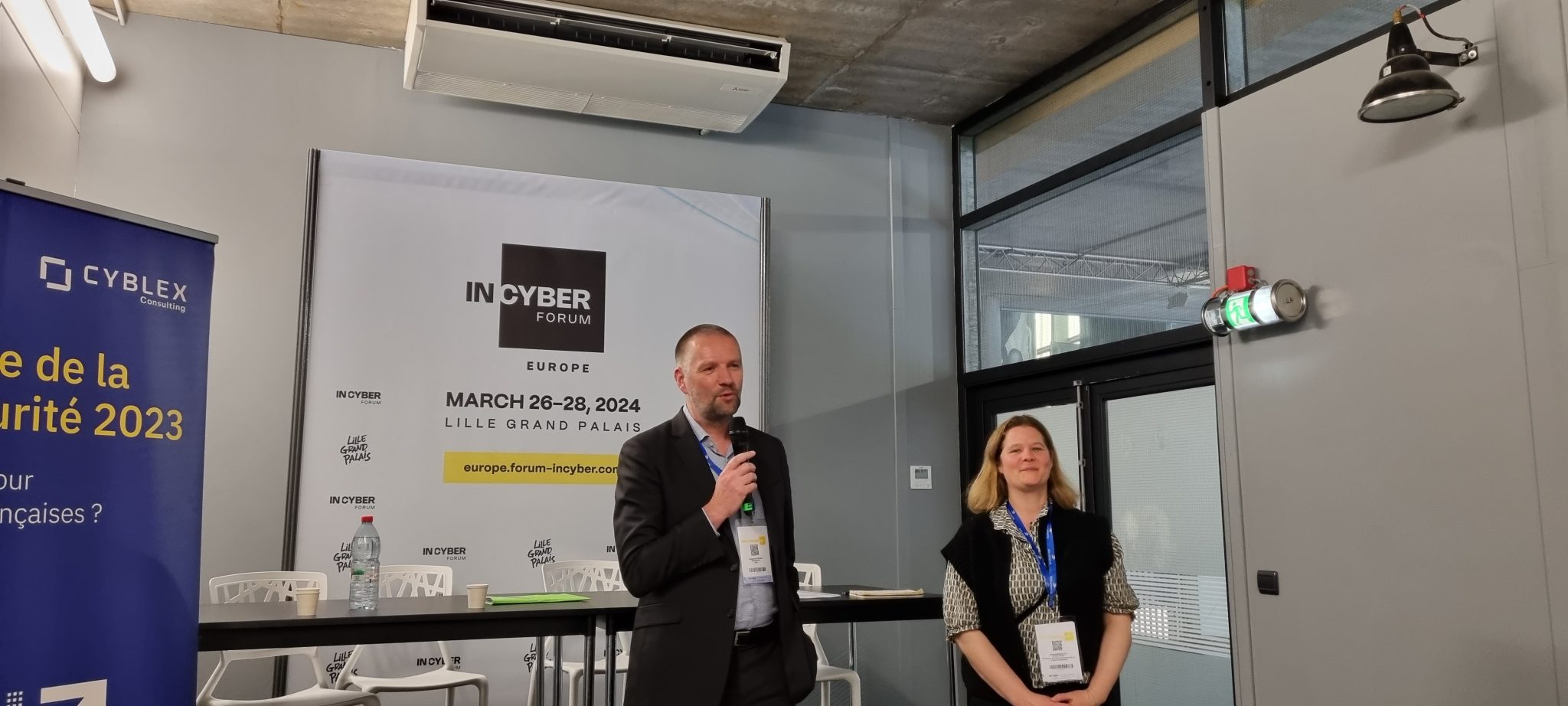 Guillaume Poupard et Gwenaëlle Martinet