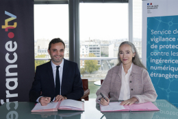 France Télévisions et VIGINUM signent un partenariat pour lutter contre les menaces informationnelles